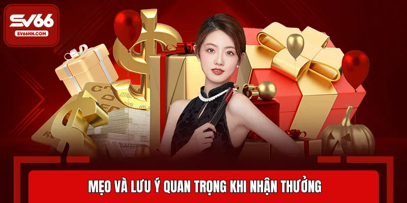 Chú ý các thông tin để nhận khuyến mãi SV66